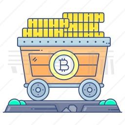 Advanced Bitcoin mining rig showcasing high efficiency
